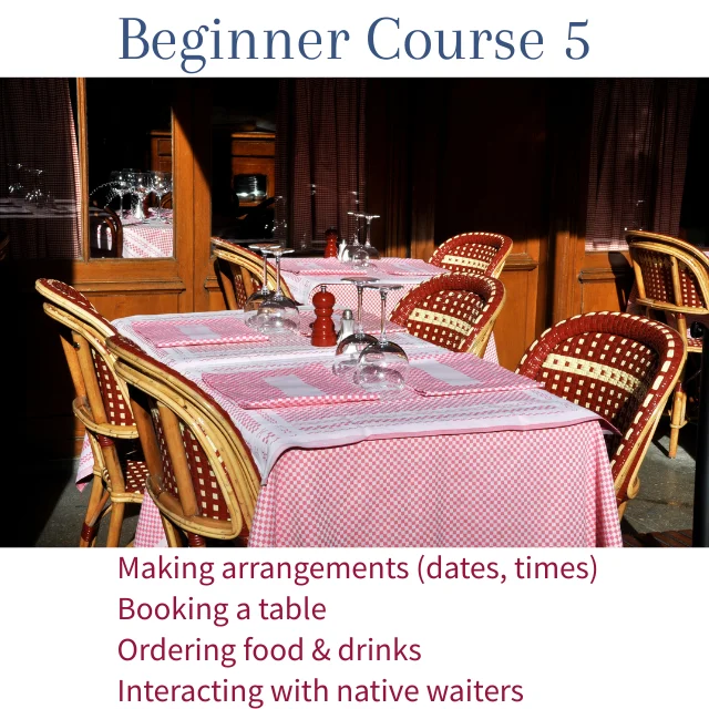 Downloadable Beginner French Teacher Resources Time Restaurant – adaptable lesson plans, worksheets, audio, and classroom games