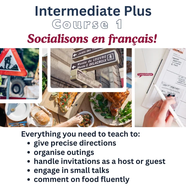 Downloadable teacher intermediate resources on colloquial French expressions for socializing with engaging activities and native-speaker audio.