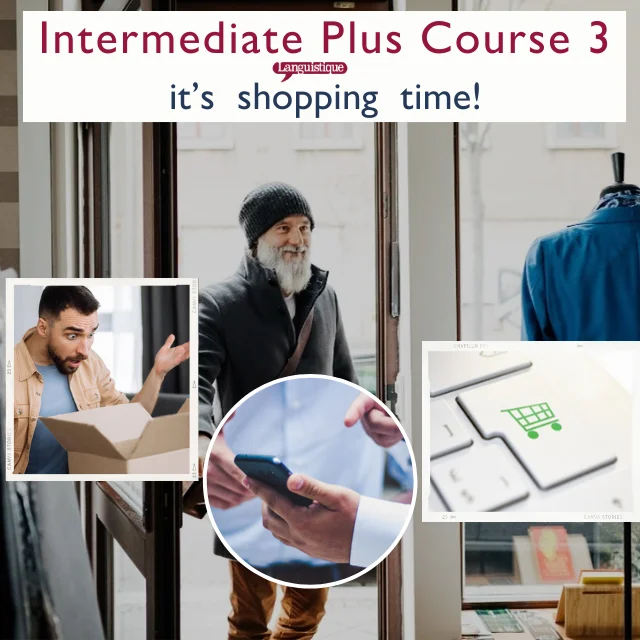 Downloadable teacher (upper) intermediate resources to shop in French with engaging activities and native-speaker audio